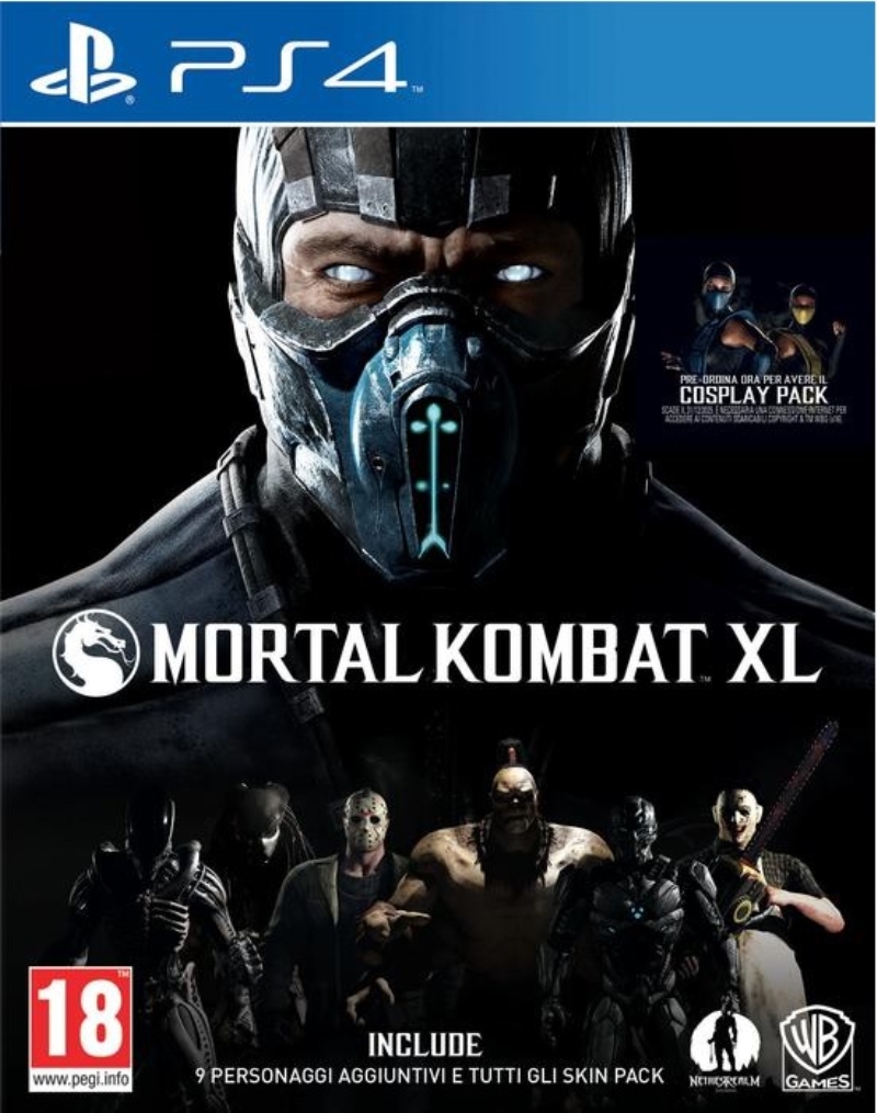 TECNOSHOP Mortal Kombat XL per Sony PS4